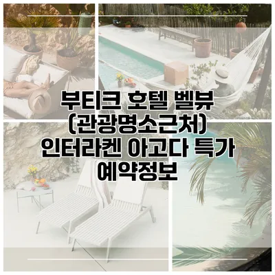 부티크 호텔 벨뷰 (관광명소근처) 인터라켄 아고다 특가 예약정보