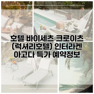 호텔 바이세츠 크로이츠 (럭셔리호텔) 인터라켄 아고다 특가 예약정보